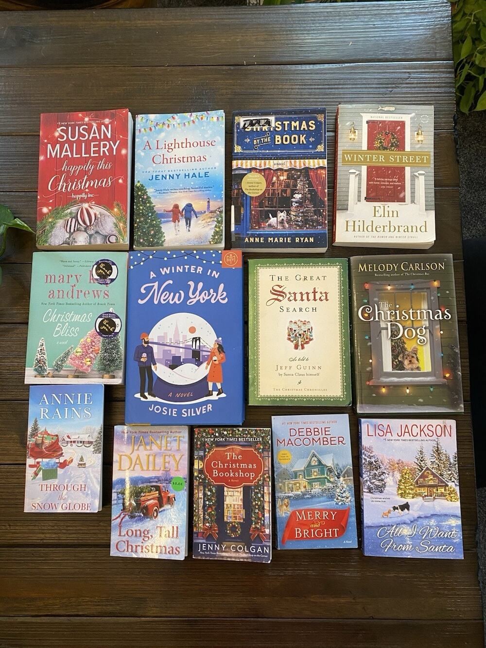 Christmas Book Lot 13 Holiday Romance Fiction Debbie Macomber Elin Hilderbrand
